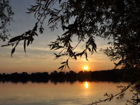 Coucher de soleil sur l'Île Charlemagne