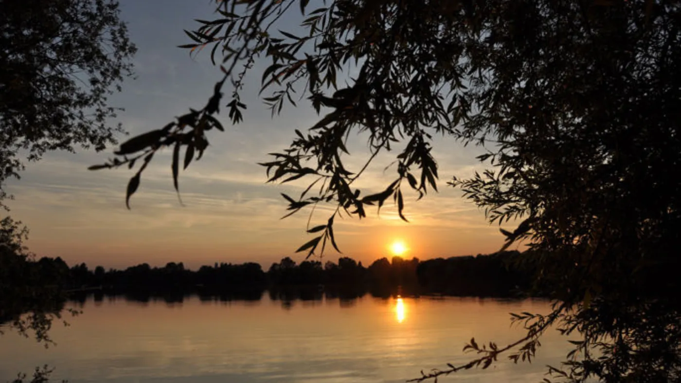 Coucher de soleil île Charlemagne