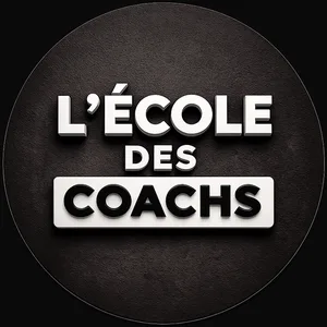 Logo L'École des Coachs, badge rond