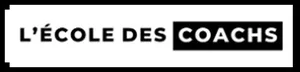 Logo L'École des Coachs, version fond sombre